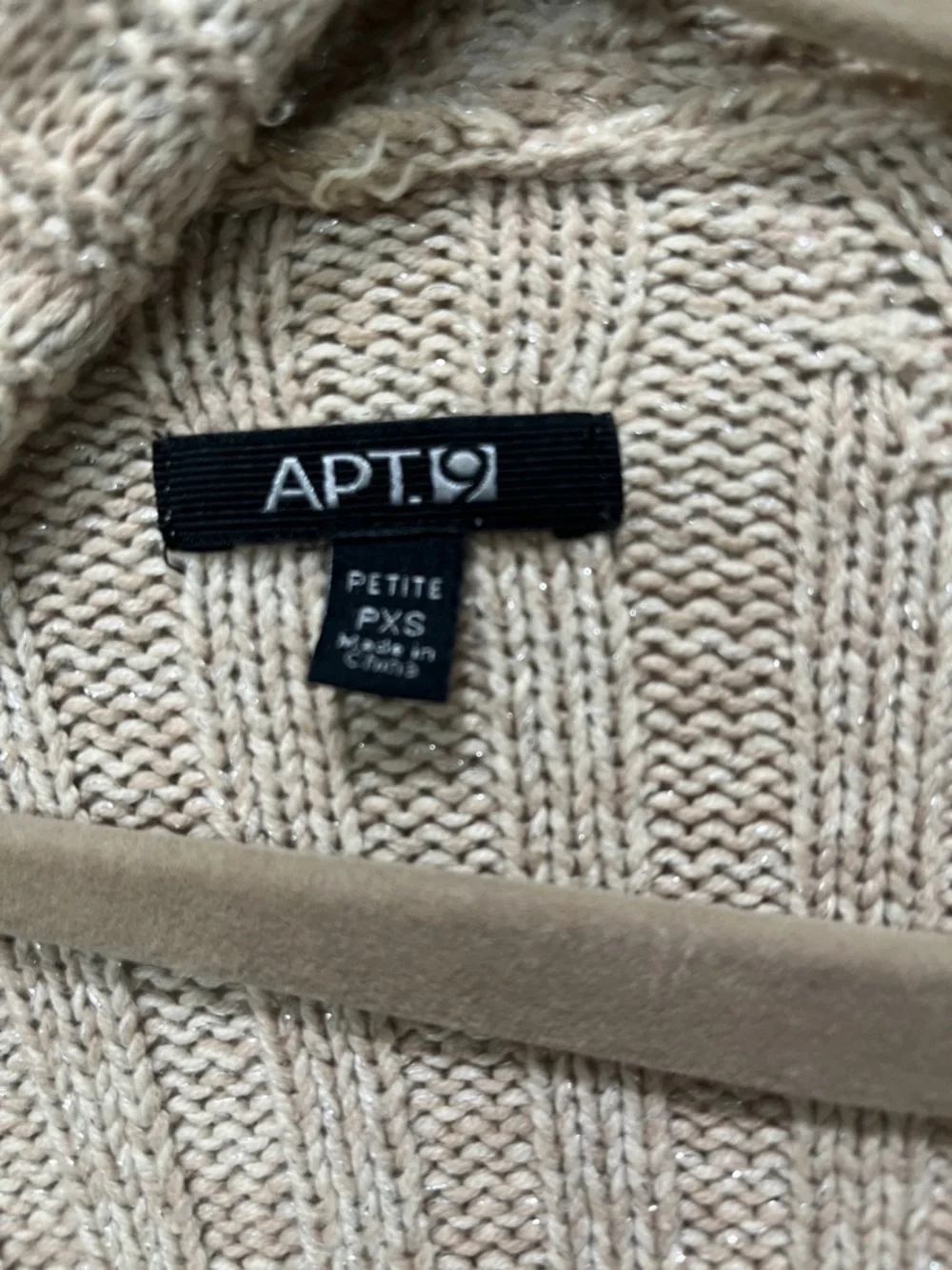 Apt. 9 Open-Front Ribbed Shawl-Collar Cardigan - Picture 2 of 4